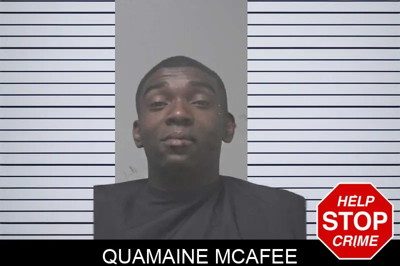 Quamaine McAfee mugshot