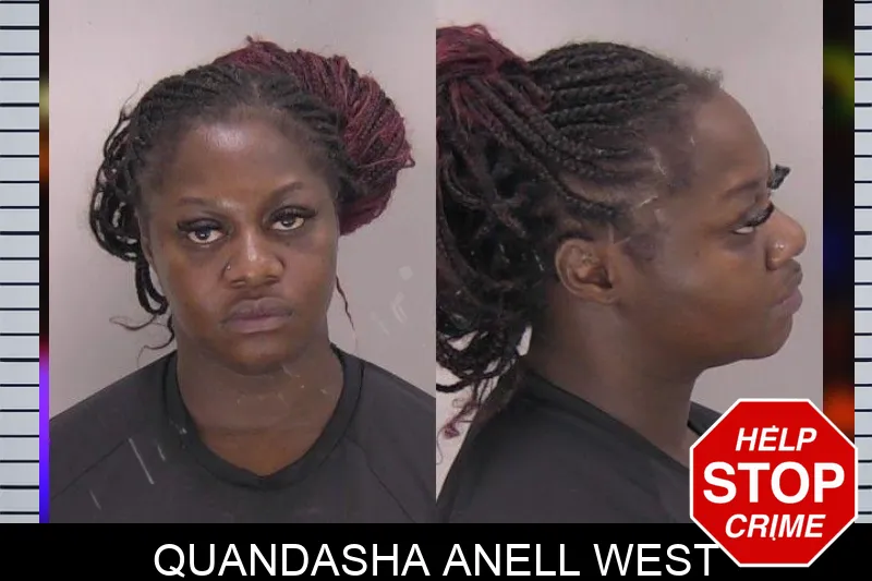 Quandasha Anell West mugshot