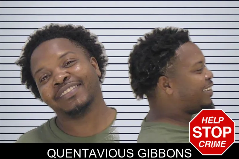 Quentavious Gibbons mugshot