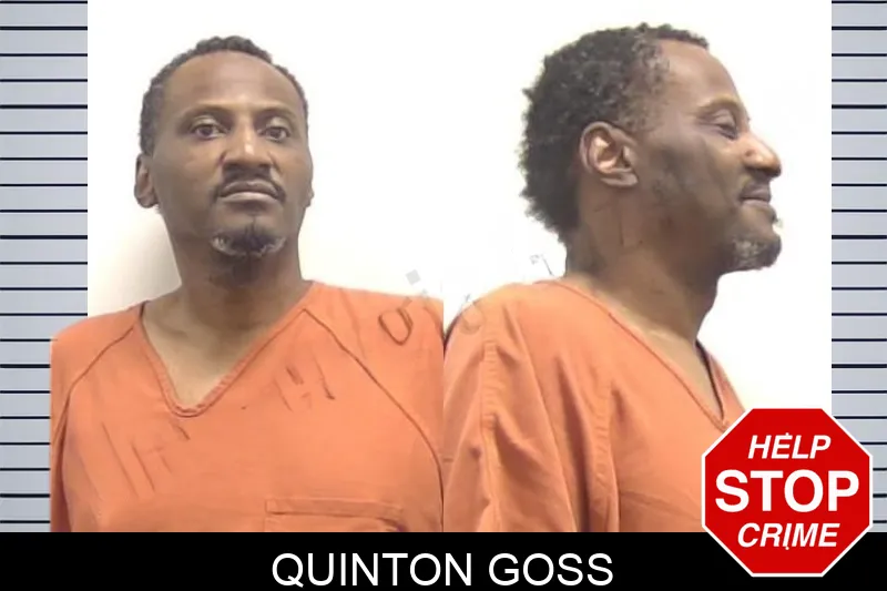Quinton Goss mugshot