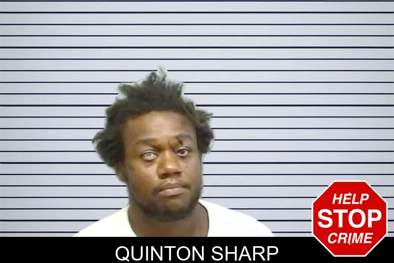 Quinton Sharp mugshot
