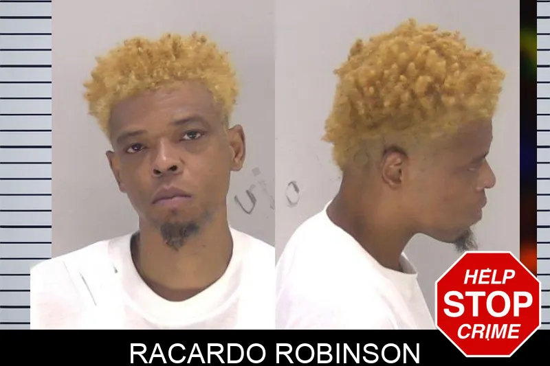 Racardo Robinson mugshot