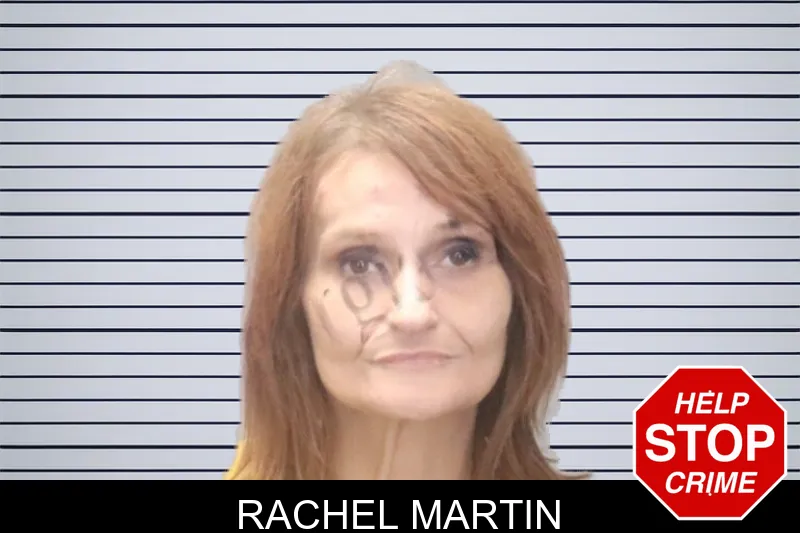 Rachel Martin mugshot