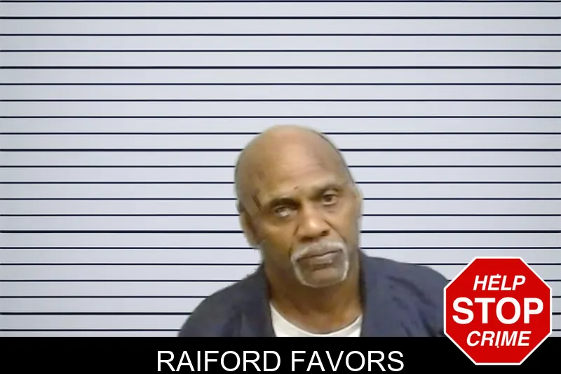 Raiford Favors mugshot