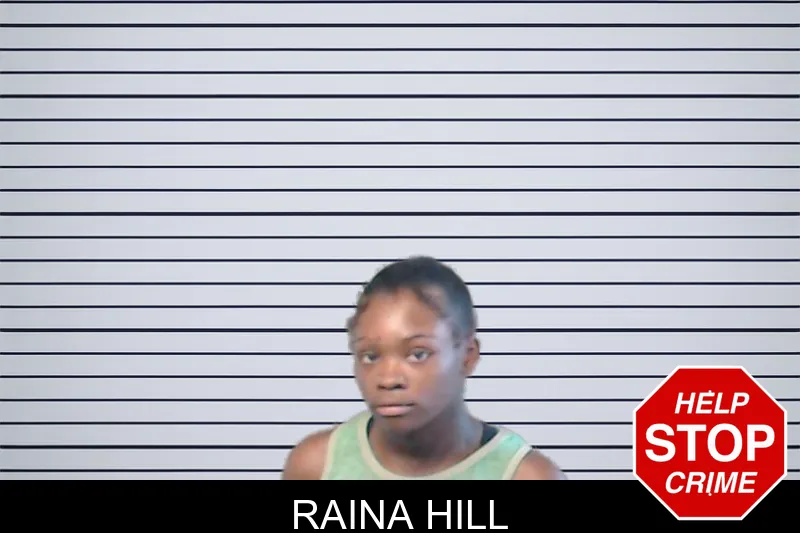 Raina Hill mugshot