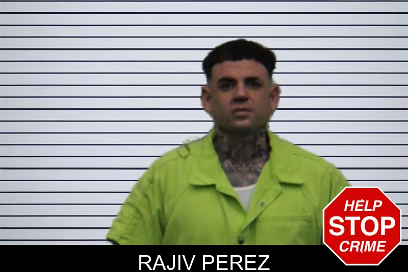 Rajiv Perez mugshot