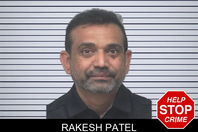 Rakesh Patel mugshot