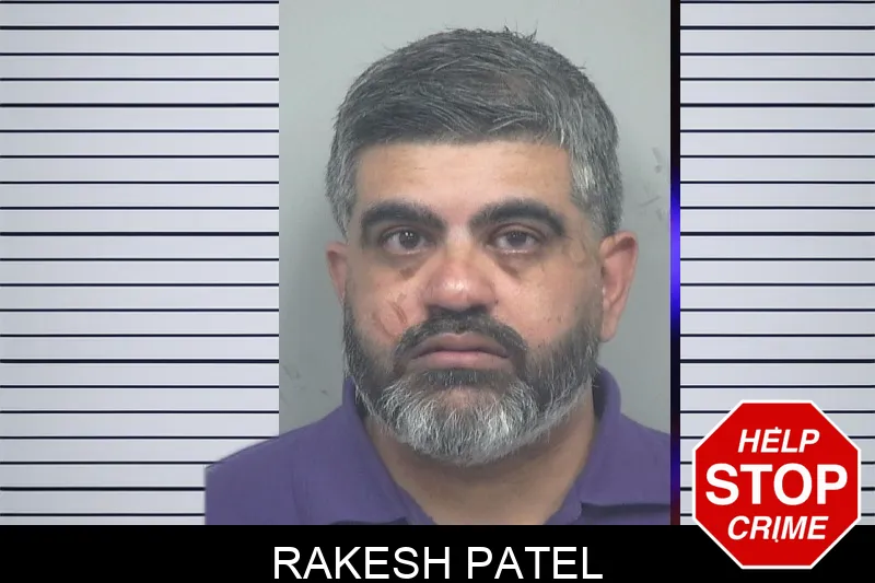 Rakesh Patel mugshot