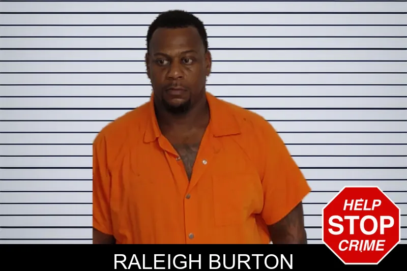 Raleigh Burton mugshot