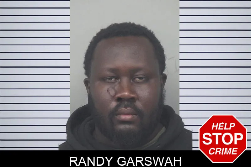 Randy Garswah mugshot