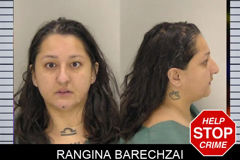 Rangina Barechzai mugshot