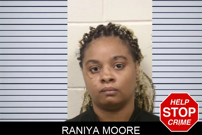 Raniya Moore mugshot