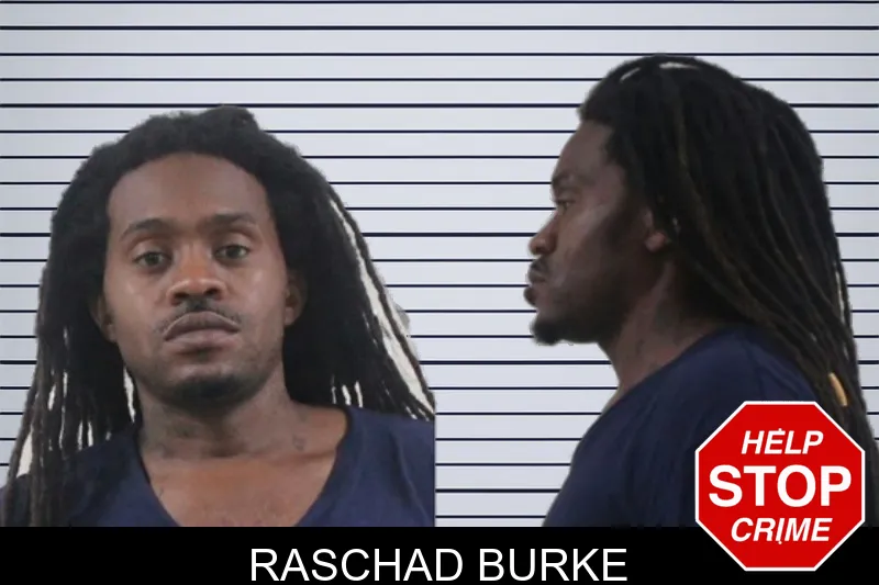 Raschad Burke mugshot