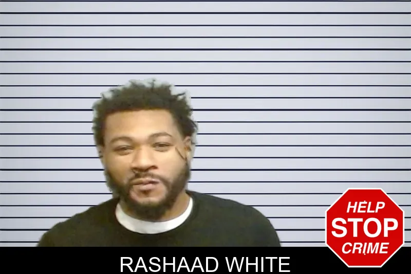 Rashaad White mugshot