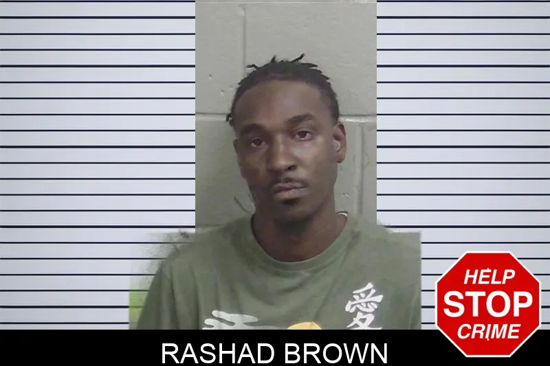Rashad Brown mugshot