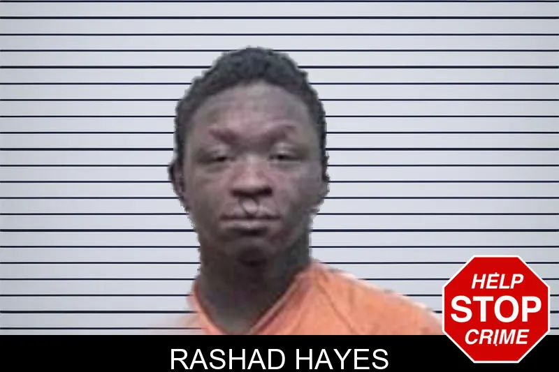 Rashad Hayes mugshot
