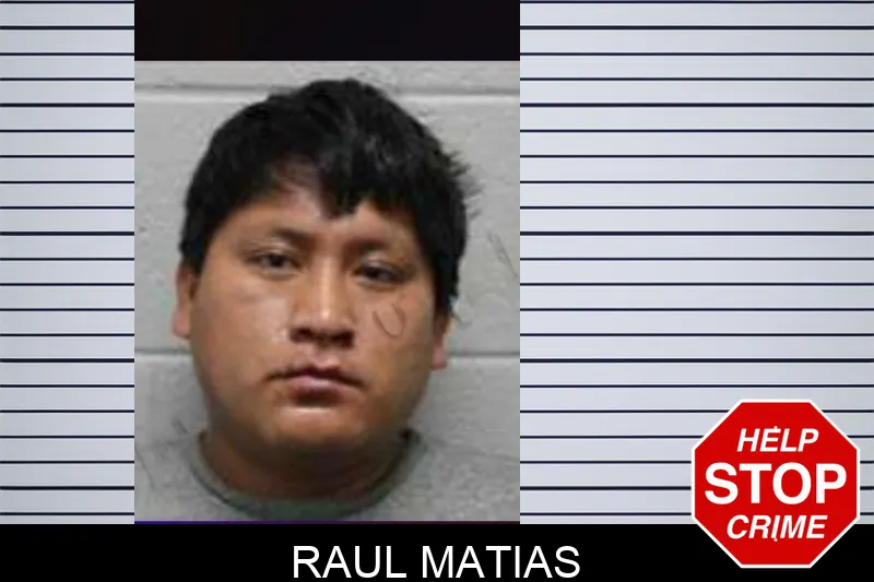 Raul Matias mugshot
