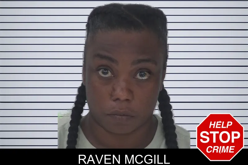 Raven McGill mugshot