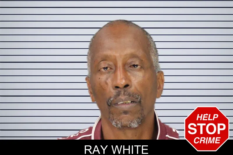 Ray White mugshot