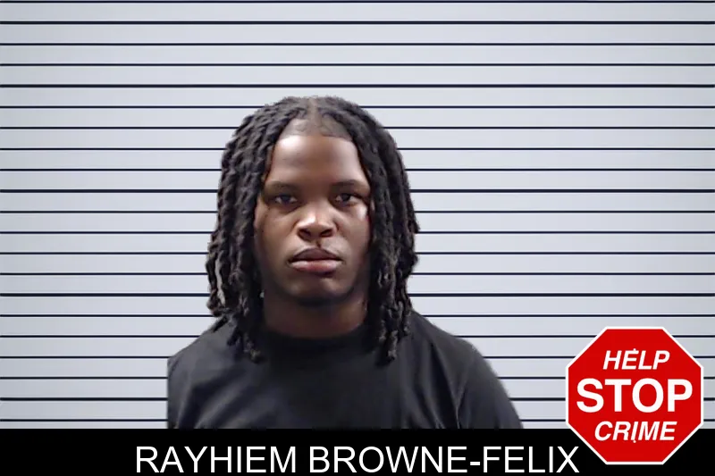Rayhiem Browne-Felix mugshot