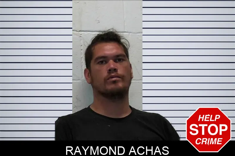 Raymond Achas mugshot