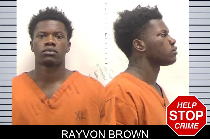 Rayvon Brown mugshot