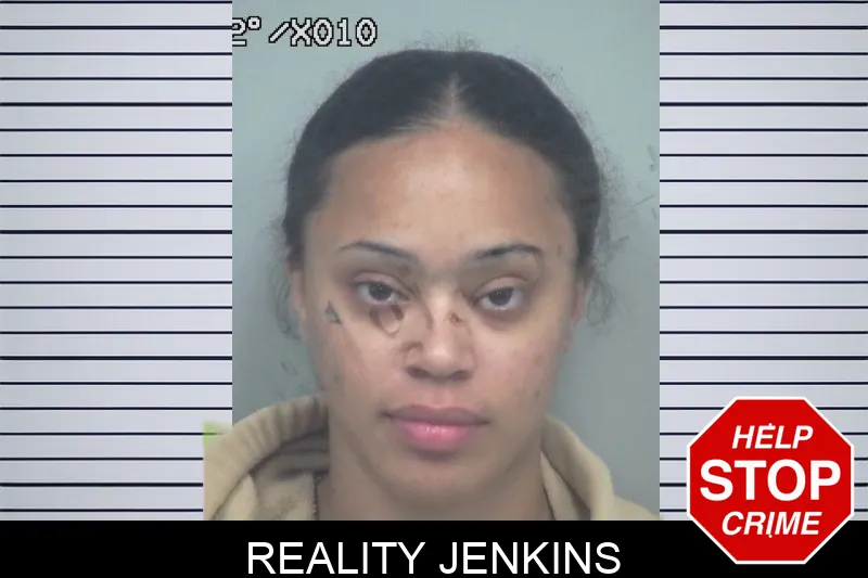 Reality Jenkins mugshot