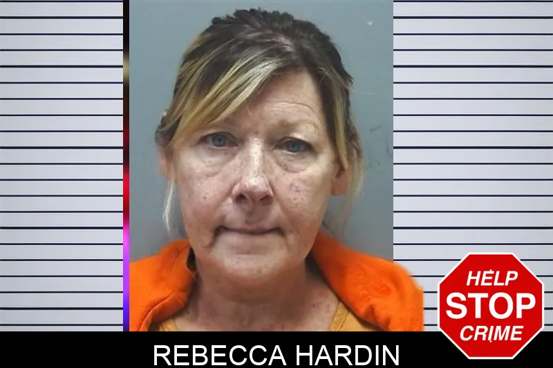 Rebecca Hardin mugshot