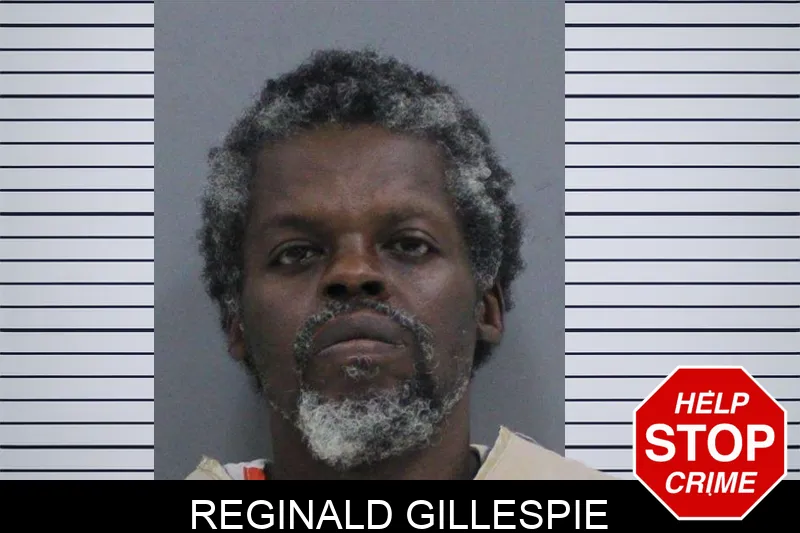 Reginald Gillespie mugshot
