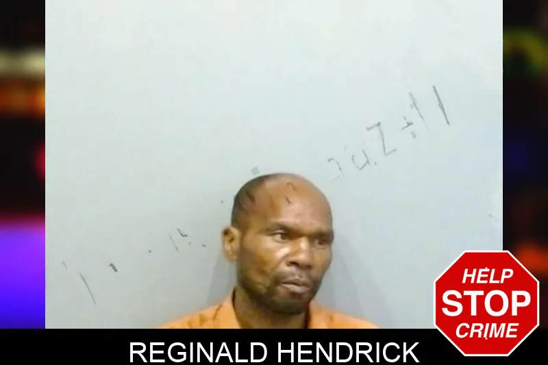 Reginald Hendrick mugshot