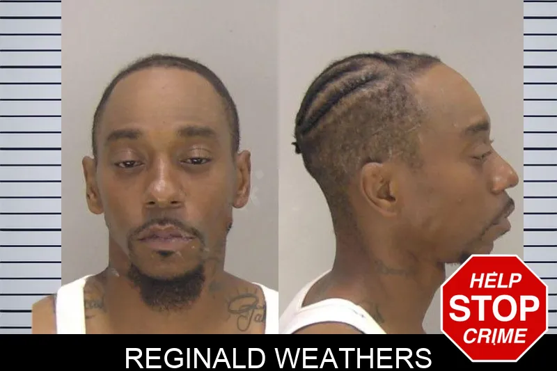Reginald Weathers mugshot