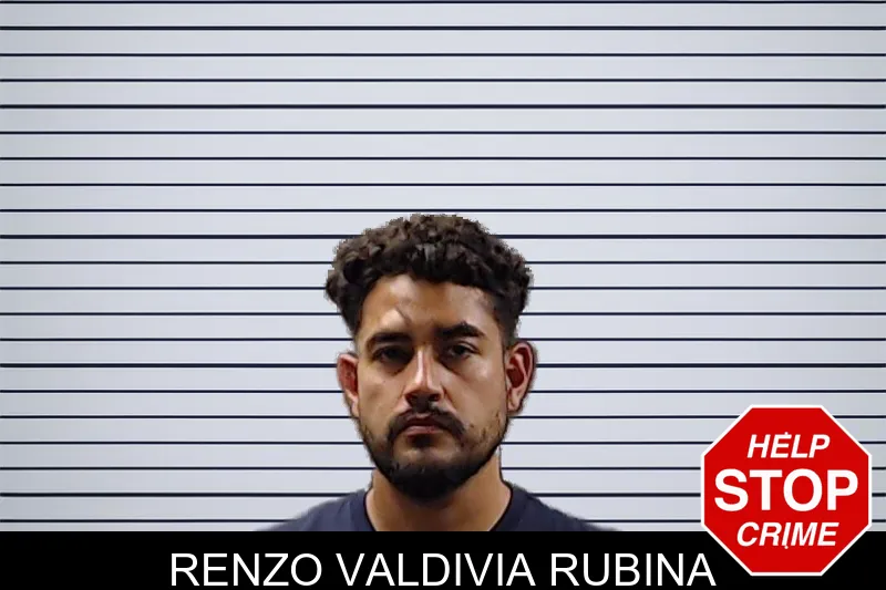 Renzo Valdivia Rubina mugshot