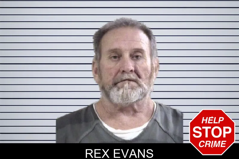 Rex Evans mugshot