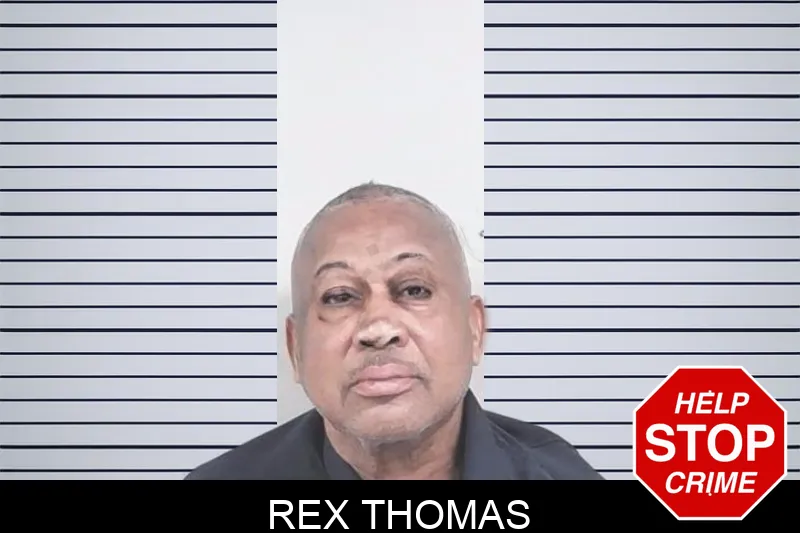 Rex Thomas mugshot