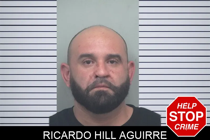 Ricardo Hill Aguirre mugshot