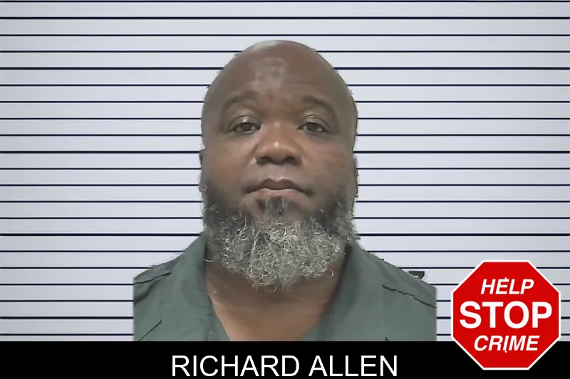 Richard Allen mugshot