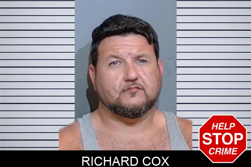 Richard Cox mugshot