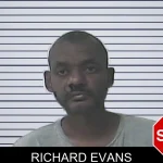 Richard Evans mugshot