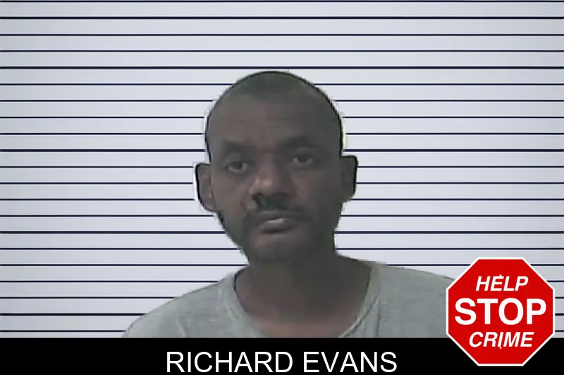 Richard Evans mugshot