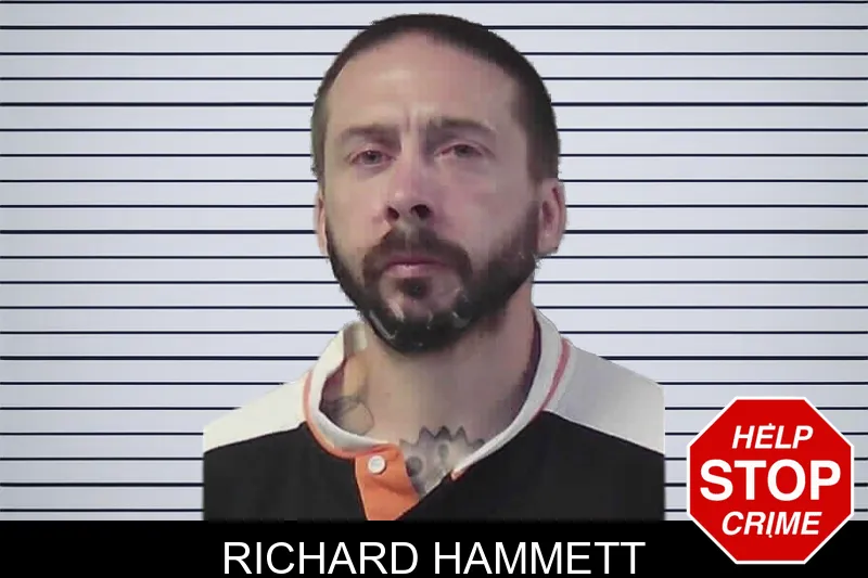 Richard Hammett mugshot