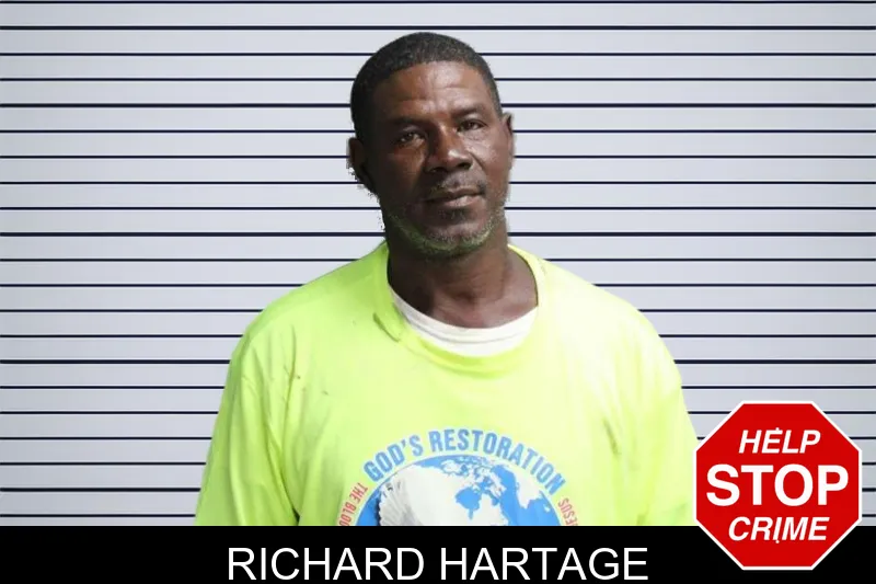 Richard Hartage mugshot