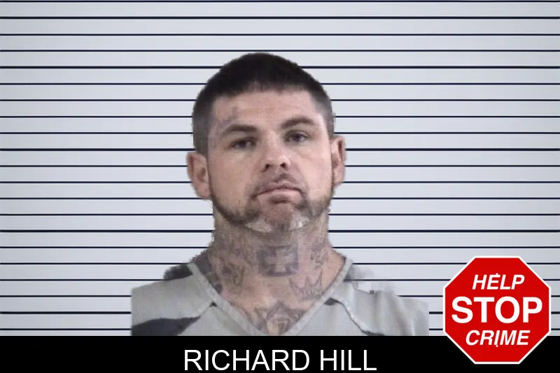 Richard Hill mugshot