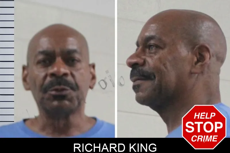 Richard King mugshot