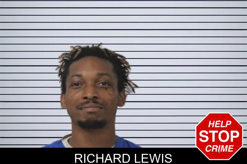 Richard Lewis mugshot