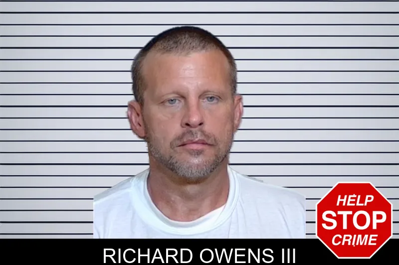 Richard Owens III mugshot