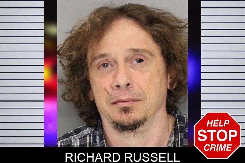 Richard Russell mugshot