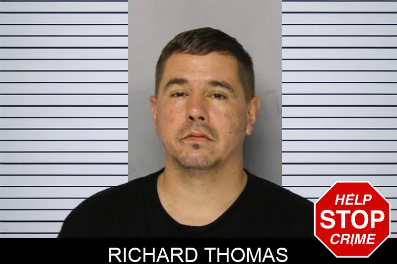 Richard Thomas mugshot