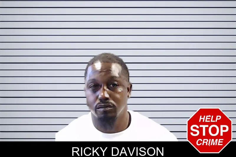 Ricky Davison mugshot