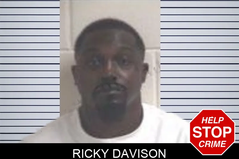 Ricky Davison mugshot