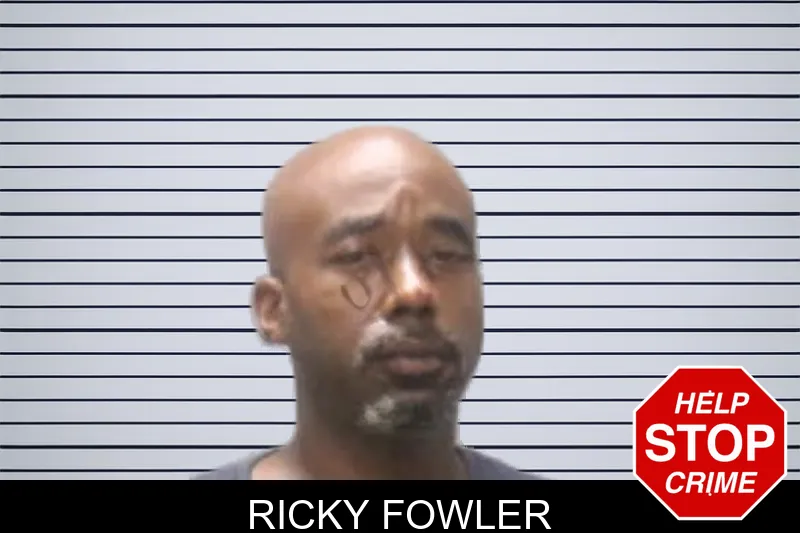 Ricky Fowler mugshot